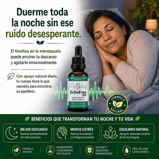 EchoFree Pro - Alivio Natural para el Tinnitus